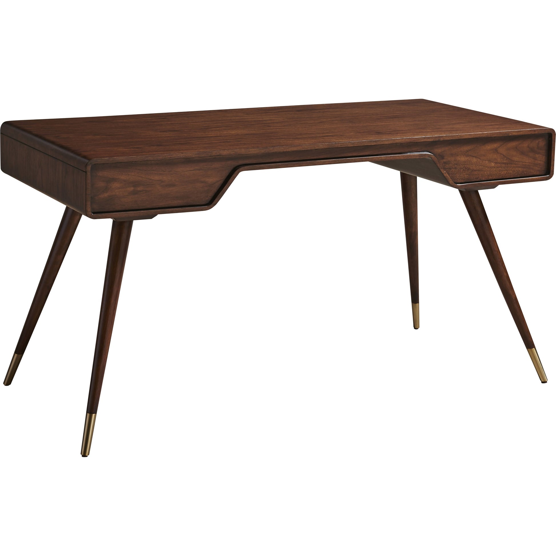 Cassina Writing Desk by Sligh in walnut. Made from unique in a traditional style.