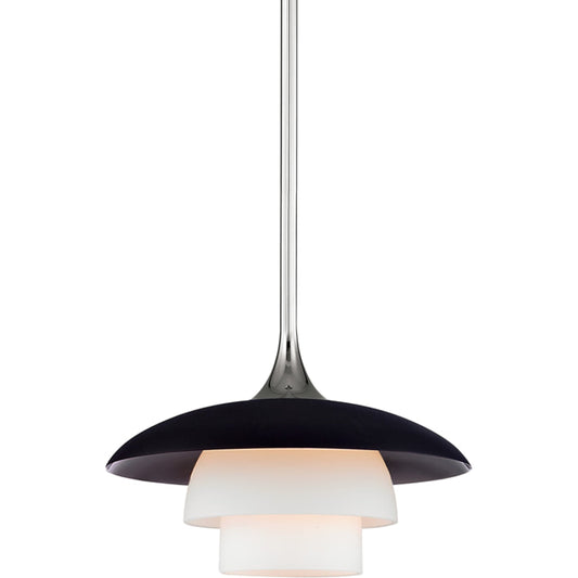 Barron Pendant by Hudson Valley. Made from steel in a modern style.