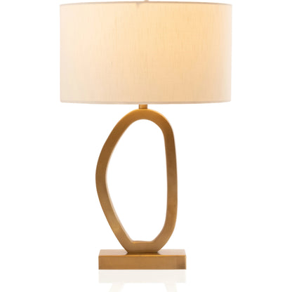 Bingley Table Lamp by Four Hands. Made from aluminum, 60% polyester, 40% viscose (rayon) in a modern style.