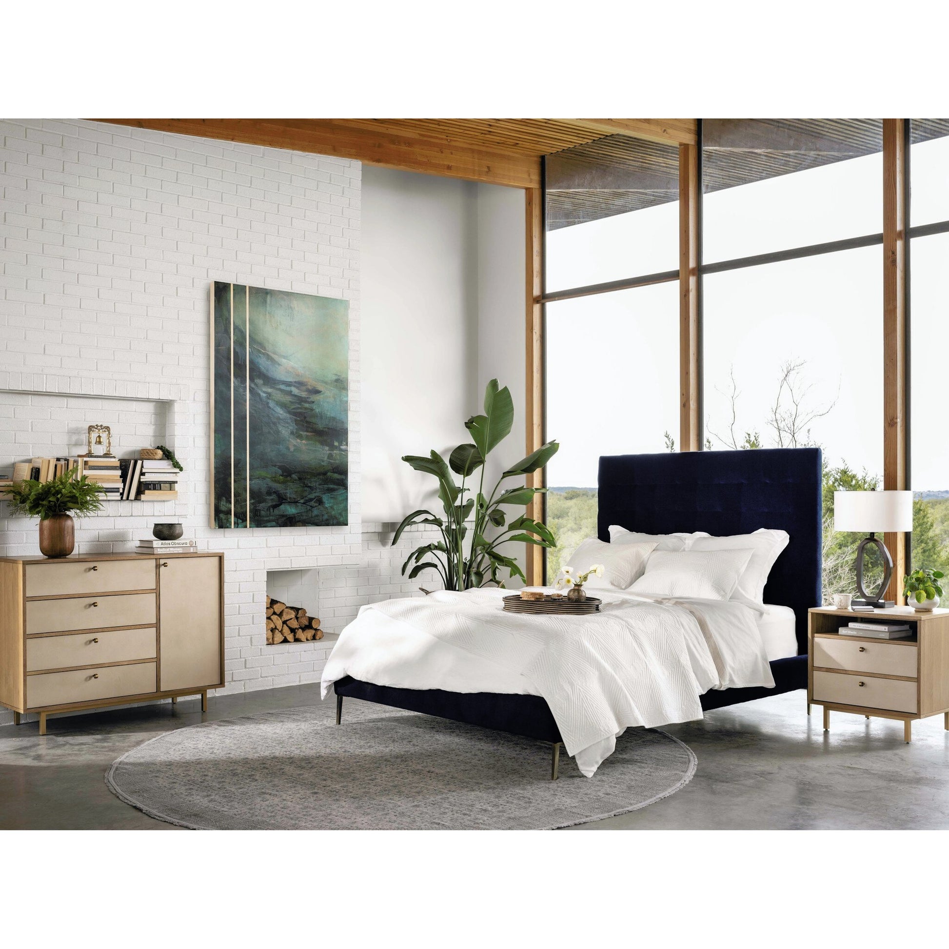 Bingley Table Lamp by Four Hands. Made from aluminum, 60% polyester, 40% viscose (rayon) in a modern style.