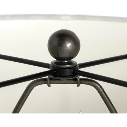 Bingley Table Lamp by Four Hands. Made from aluminum, 60% polyester, 40% viscose (rayon) in a modern style.