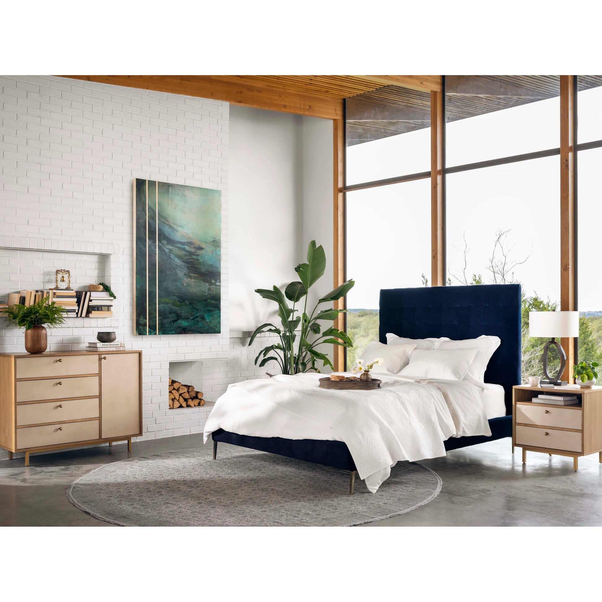 Bingley Table Lamp by Four Hands. Made from aluminum, 60% polyester, 40% viscose (rayon) in a modern style.