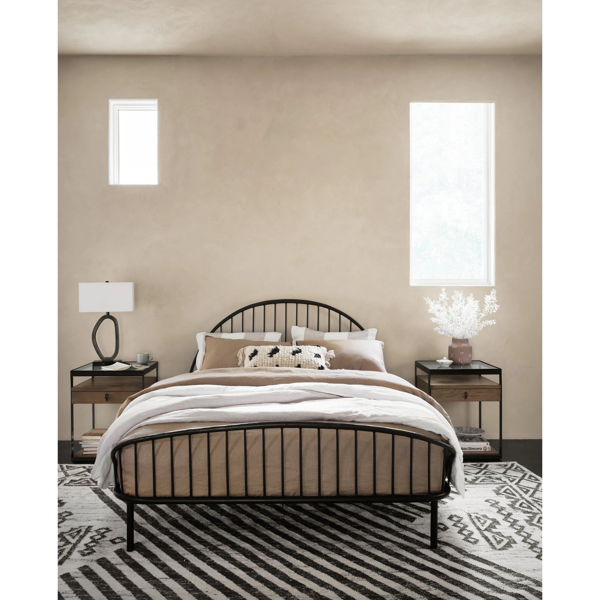 Bingley Table Lamp by Four Hands. Made from aluminum, 60% polyester, 40% viscose (rayon) in a modern style.