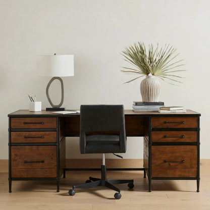 Bingley Table Lamp by Four Hands. Made from aluminum, 60% polyester, 40% viscose (rayon) in a modern style.