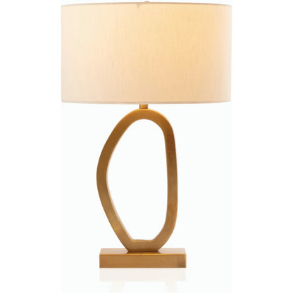 Bingley Table Lamp by Four Hands. Made from aluminum, 60% polyester, 40% viscose (rayon) in a modern style.