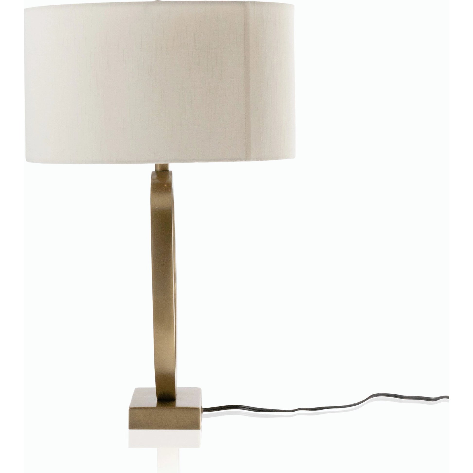 Bingley Table Lamp by Four Hands. Made from aluminum, 60% polyester, 40% viscose (rayon) in a modern style.