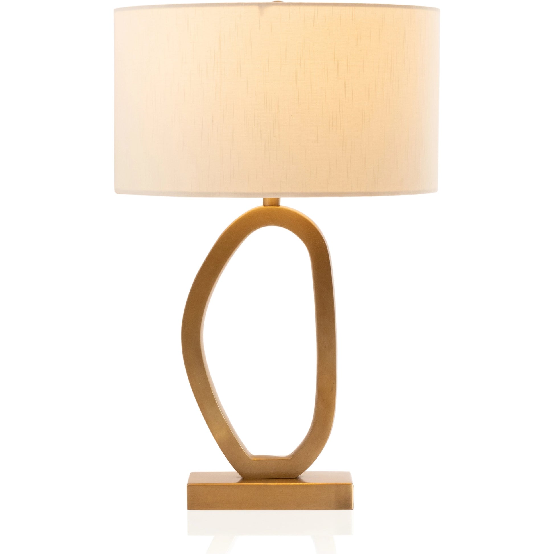 Bingley Table Lamp by Four Hands. Made from aluminum, 60% polyester, 40% viscose (rayon) in a modern style.