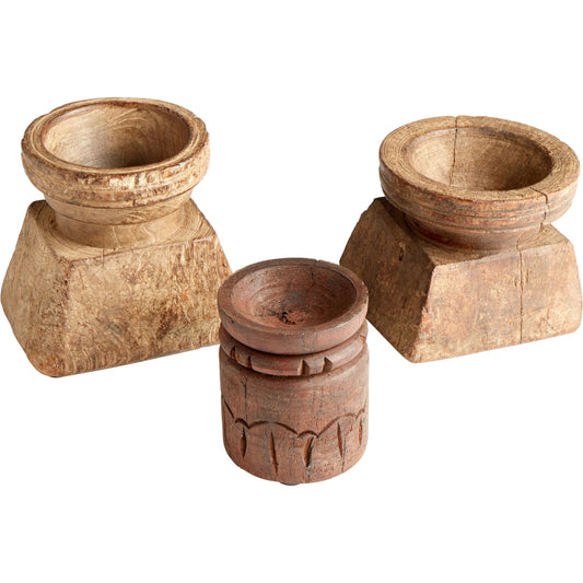 Valparaiso Sculpture by Cyan Design in walnut. Made from wood in a eclectic & global style.