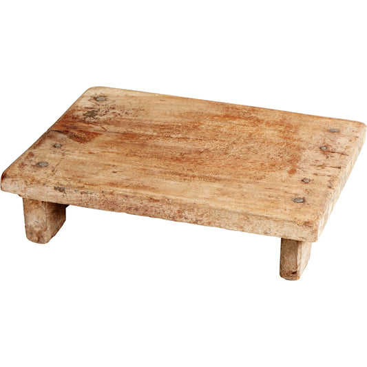 Elms Sculpture by Cyan Design in walnut. Made from wood in a rustic style.