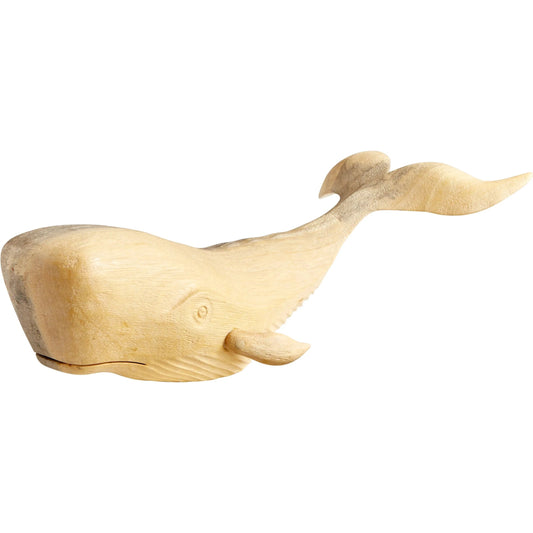 Moby Sculpture by Cyan Design. Made from wood in a coastal style.
