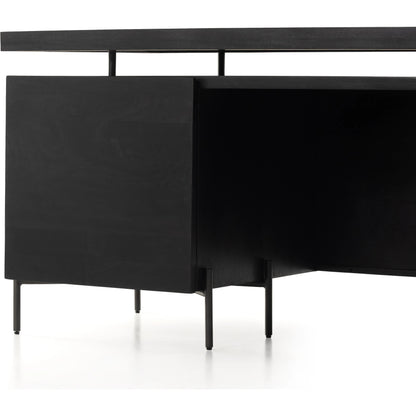 Raffael Desk by Four Hands. Made from solid mango, iron in a eclectic & global style.