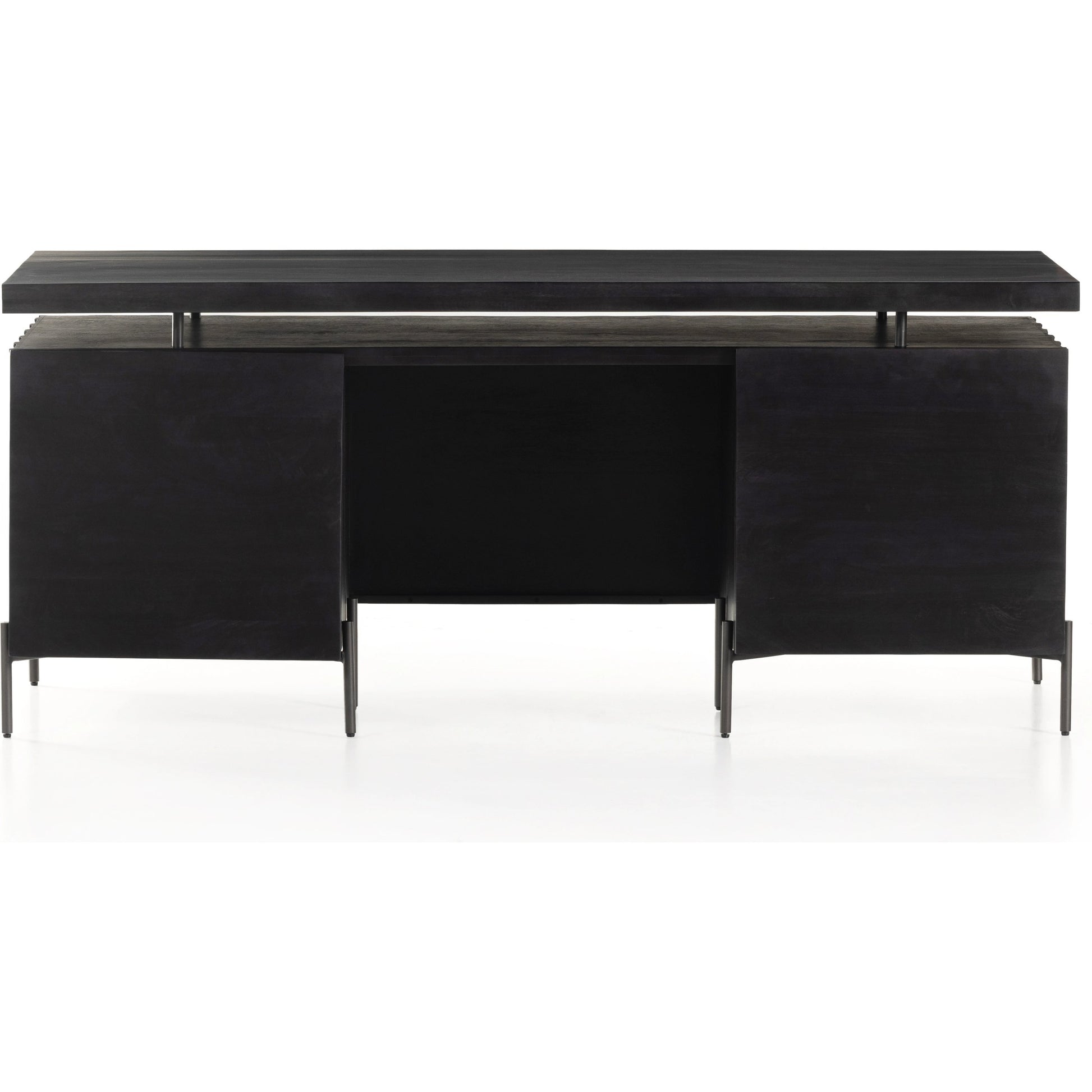 Raffael Desk by Four Hands. Made from solid mango, iron in a eclectic & global style.
