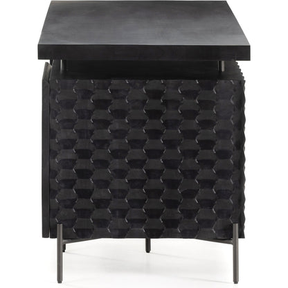 Raffael Desk by Four Hands. Made from solid mango, iron in a eclectic & global style.
