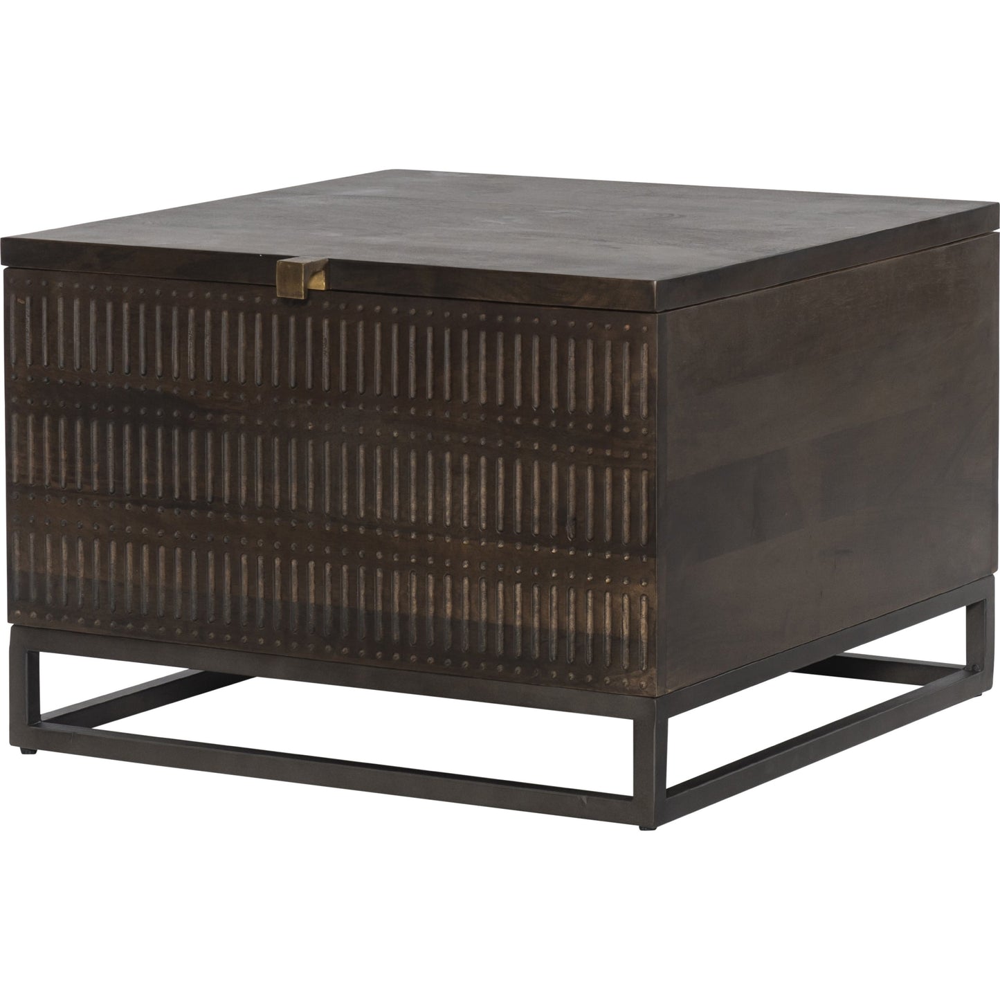 001 SI-1799065 | Additional Silo | Kelby Storage Bunching Table by Four Hands. Made from iron, solid mango in a modern style.
