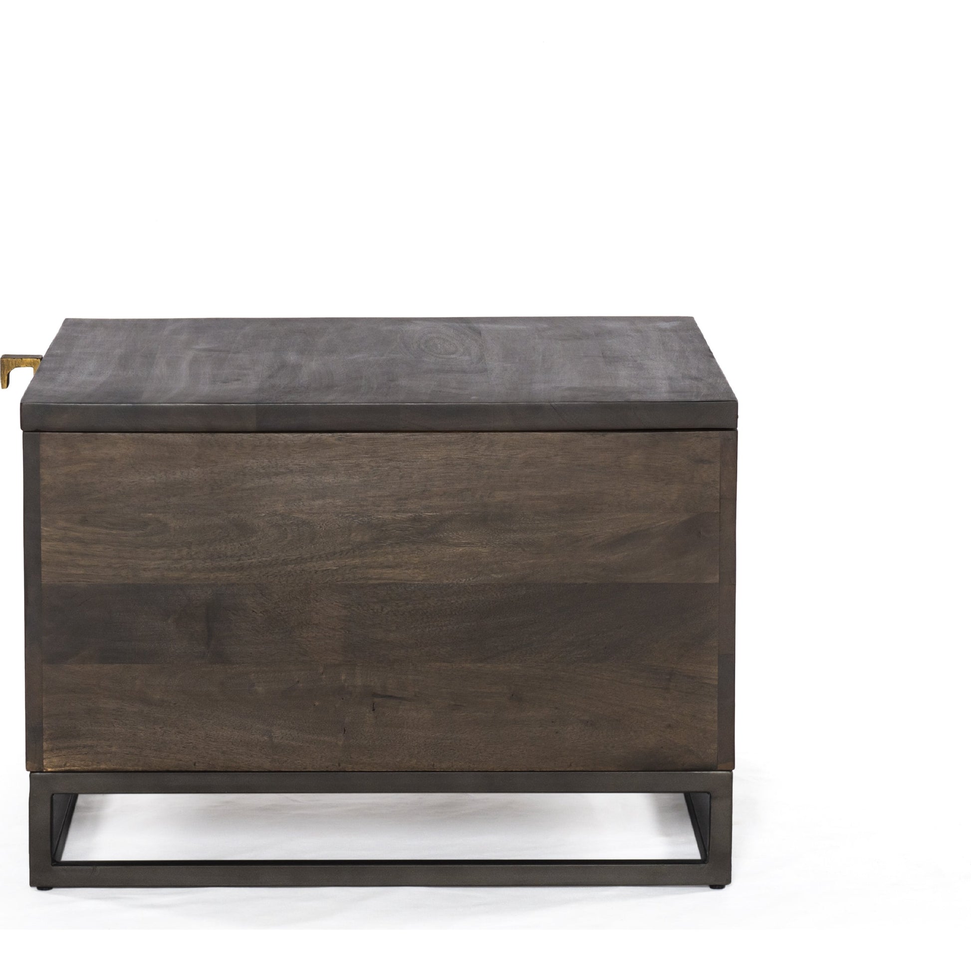 Kelby Storage Bunching Table by Four Hands. Made from iron, solid mango in a modern style.