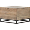 Gunmetal, Light Wash Carved Mango, Light Wash Mango, Aged Brass