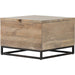 Kelby Storage Bunching Table by Four Hands. Made from iron, solid mango in a modern style.