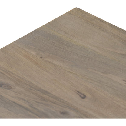 Kelby Storage Bunching Table by Four Hands. Made from iron, solid mango in a modern style.