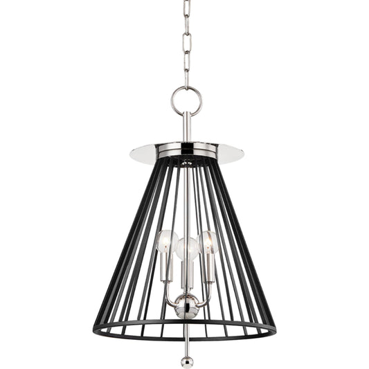 Cagney Pendant by Hudson Valley. Made from steel in a modern style.