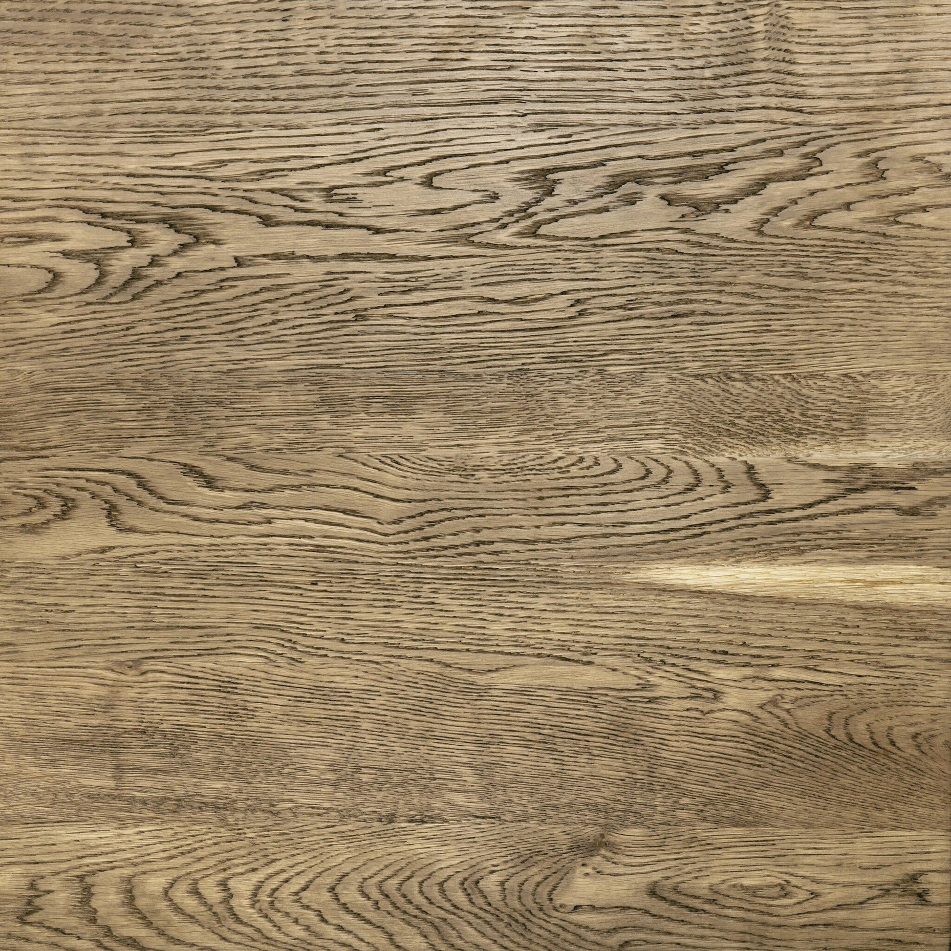 Erie End Table by Four Hands in dark smoked oak. Made from solid oak in a rustic style.