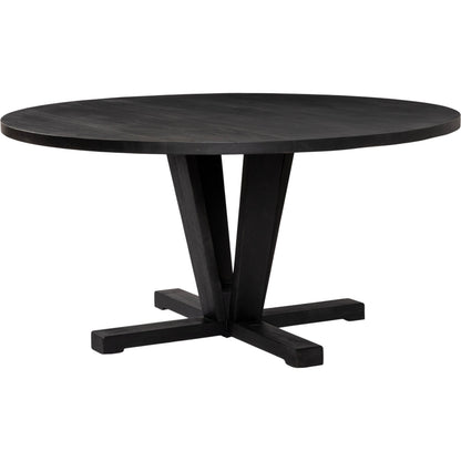 Cobain Dining Table by Four Hands. Made from solid mango in a modern style.