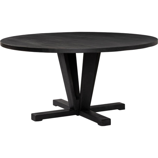 Cobain Dining Table by Four Hands. Made from solid mango in a modern style.