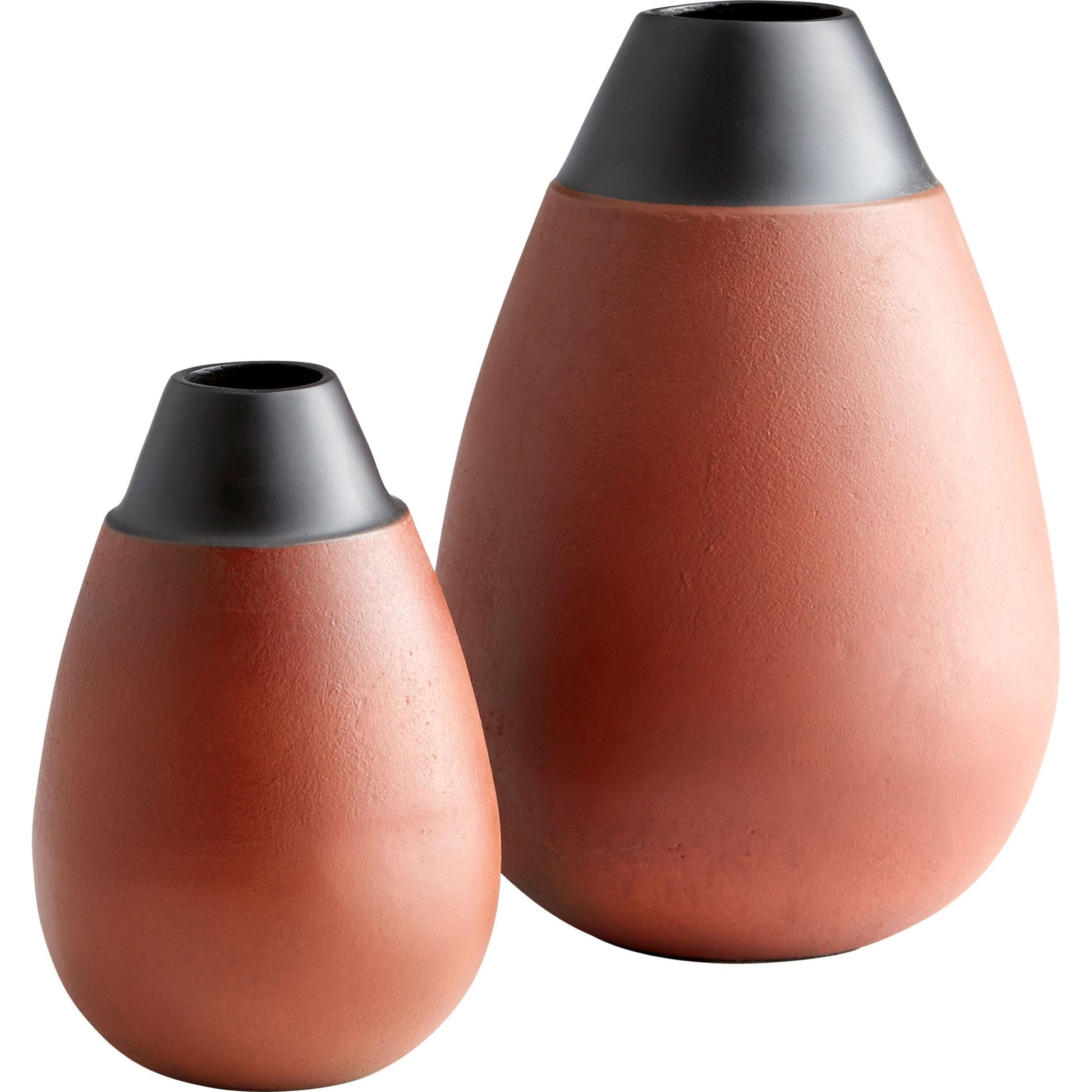 Regent Vase by Cyan Design in flamed copper. Made from aluminum in a eclectic & global style.