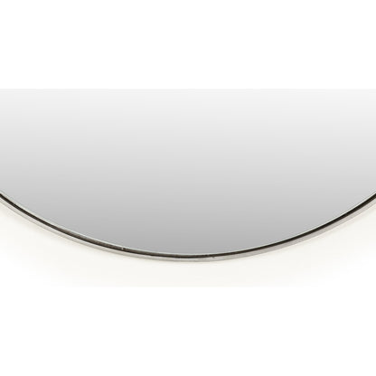Vina Mirror by Four Hands in antiqued iron. Made from iron, mirror in a transitional style.