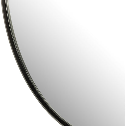 Vina Mirror by Four Hands in antiqued iron. Made from iron, mirror in a transitional style.