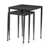 Dalston Nesting End Table by Four Hands. Made from aluminum, iron in a modern style.