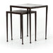 Dalston Nesting End Table by Four Hands. Made from aluminum, iron in a modern style.