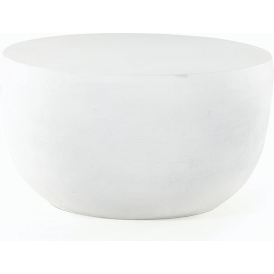 001 SI-1797522 | Primary Silo | Basil Outdoor End Table by Four Hands. Made from aluminum in a modern style.