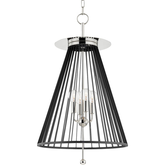 Cagney Pendant by Hudson Valley. Made from steel in a modern style.