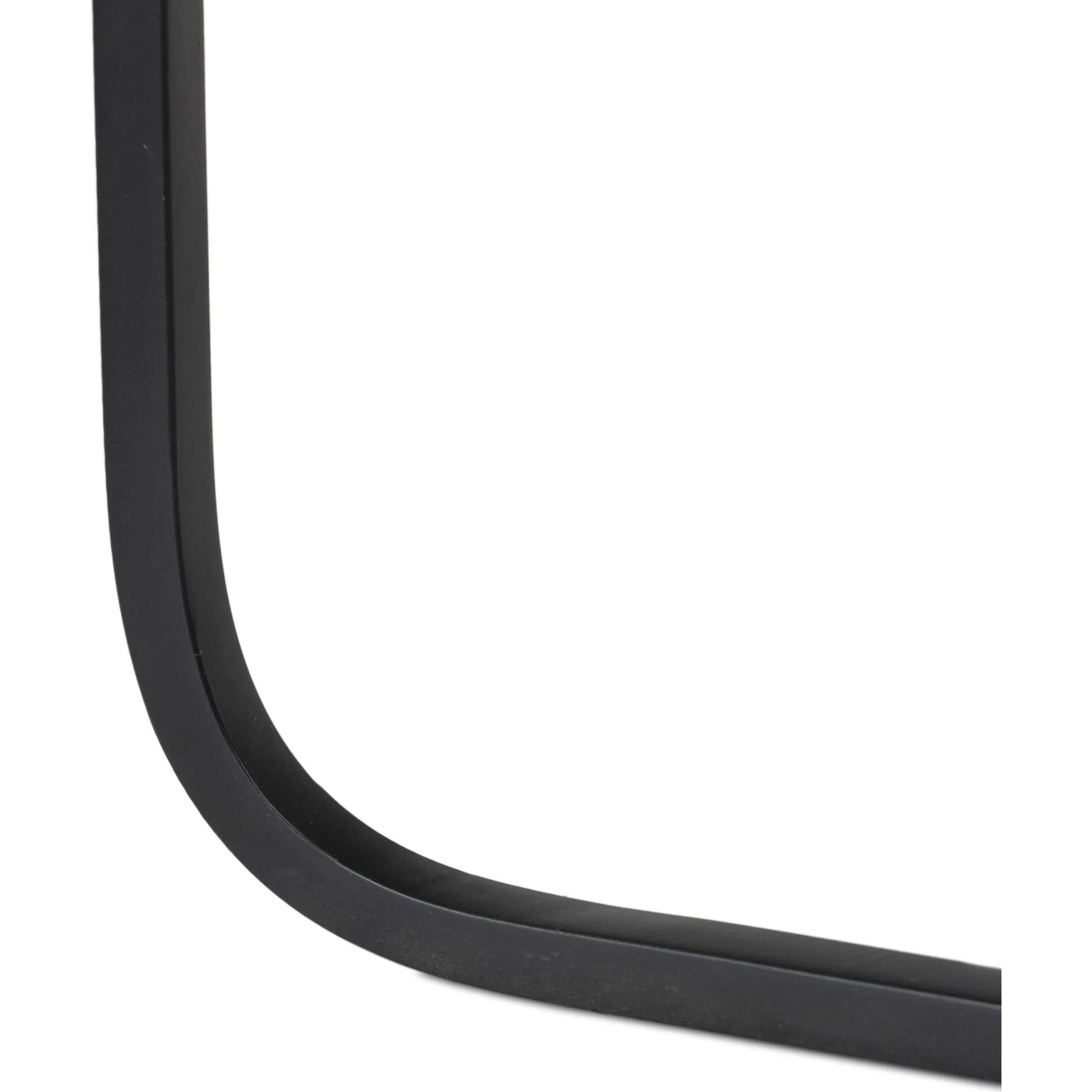 Adalley C Table by Four Hands in iron matte brass, polished white marble. Made from solid marble, iron in a modern style.