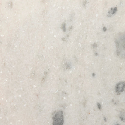 Lucy Side Table by Four Hands in carbon wash, white marble. Made from solid marble, iron, engineered hardwood in a modern style.