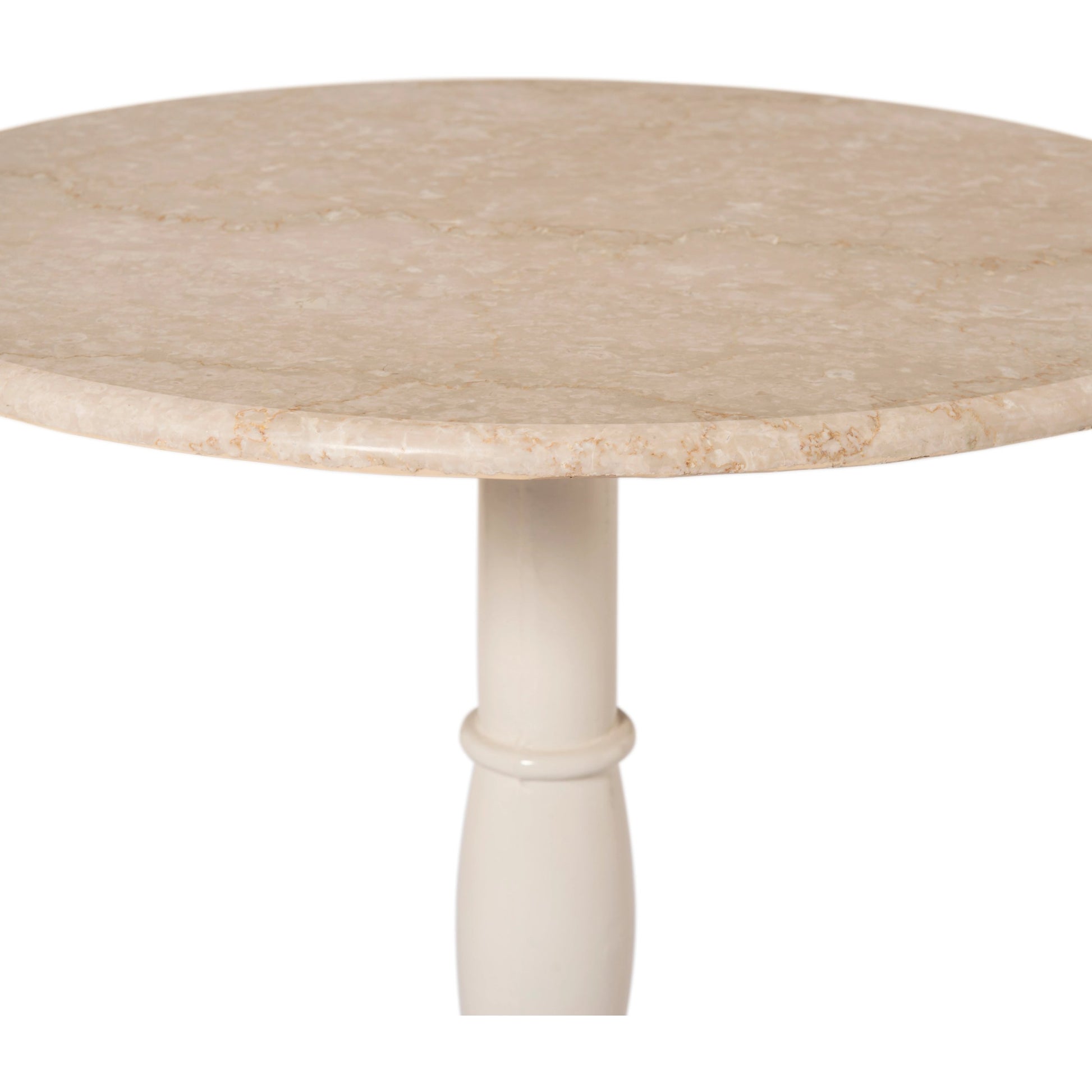 Lucy Side Table by Four Hands in carbon wash, white marble. Made from solid marble, iron, engineered hardwood in a modern style.