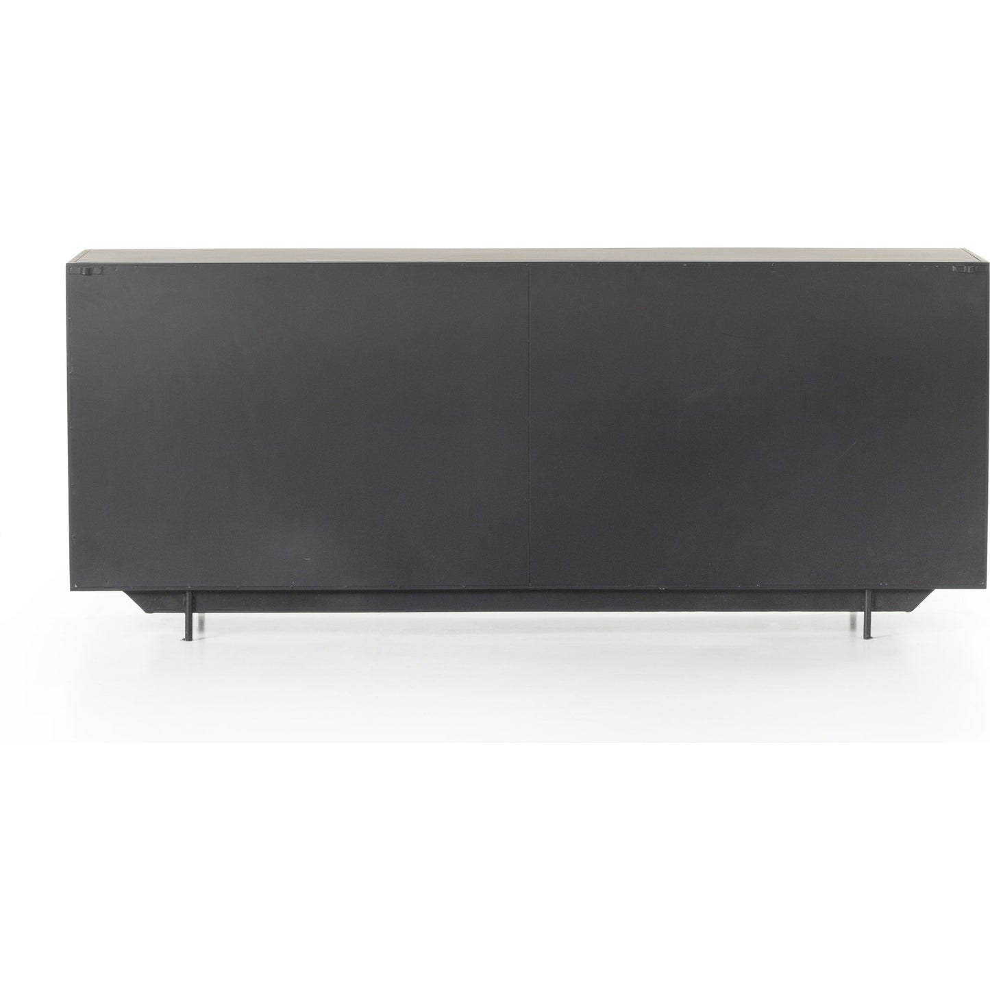 017 SI-1900953 | Additional Silo | Hendrick Sideboard by Four Hands in black, perforated black and black. Made from iron in a modern style.