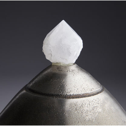 Chestnut Candleholder by Cyan Design in antique nickel. Made from aluminum, iron in a eclectic & global style.