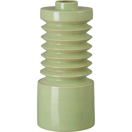 Jag Vase by Emissary in glossy glaze. Made from ceramic in a unique style.