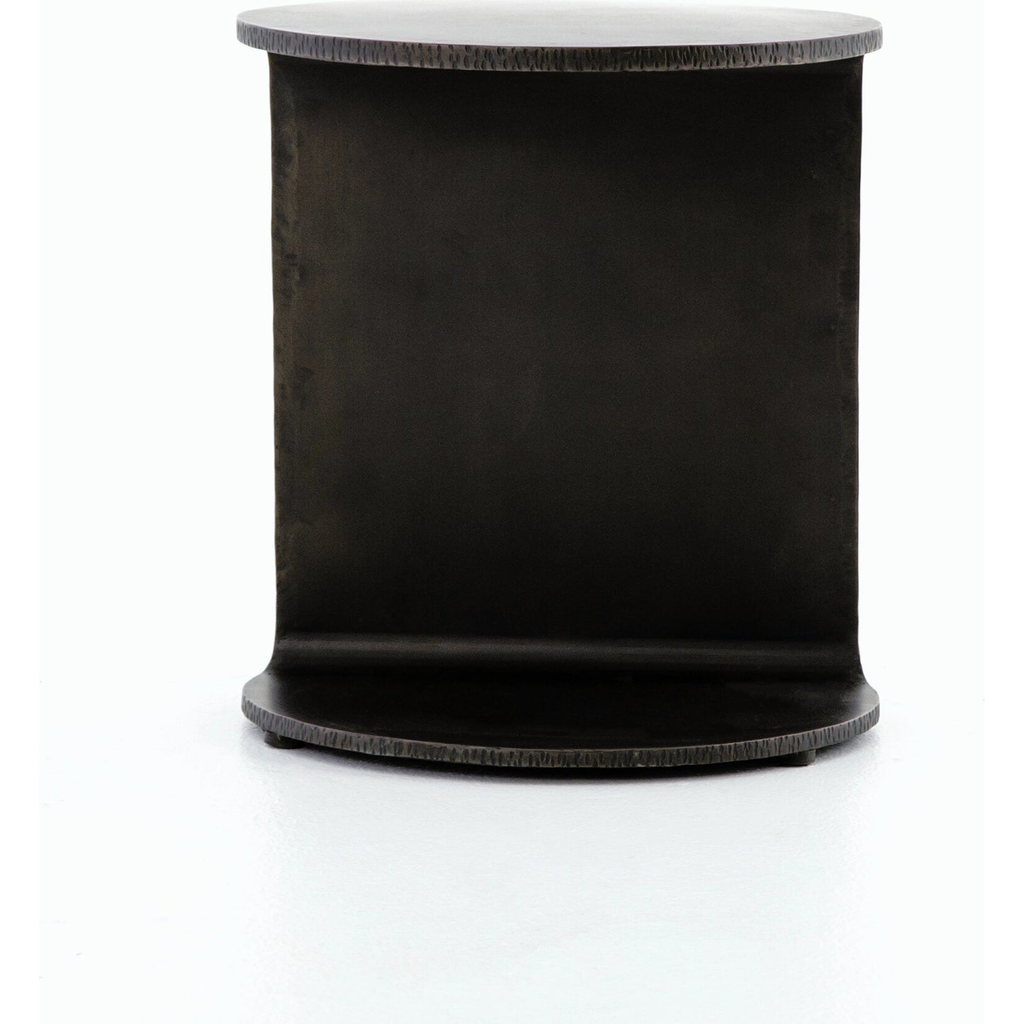 013 SI-1797751 | Additional Silo | Griffon Side Table by Four Hands in rustic fossil. Made from iron in a modern style.