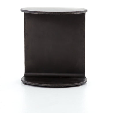 Griffon Side Table by Four Hands in rustic fossil. Made from iron in a modern style.