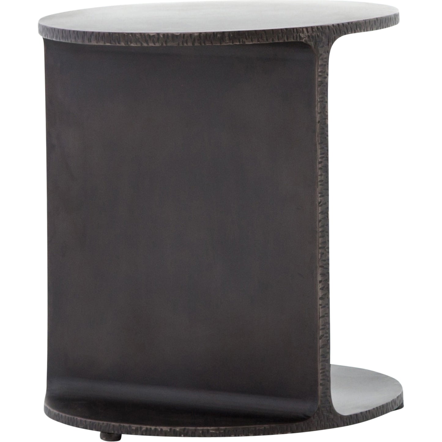 003 SI-1797751 | Additional Silo | Griffon Side Table by Four Hands in rustic fossil. Made from iron in a modern style.