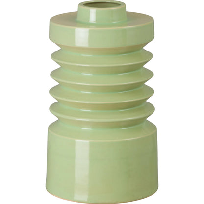 Jag Vase by Emissary in glossy glaze. Made from ceramic in a unique style.