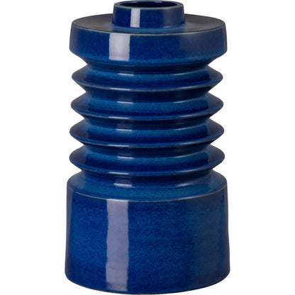 Jag Vase by Emissary in glossy glaze. Made from ceramic in a unique style.