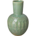 Ellipse Neck Vase by Emissary in glossy glaze. Made from ceramic in a modern style.