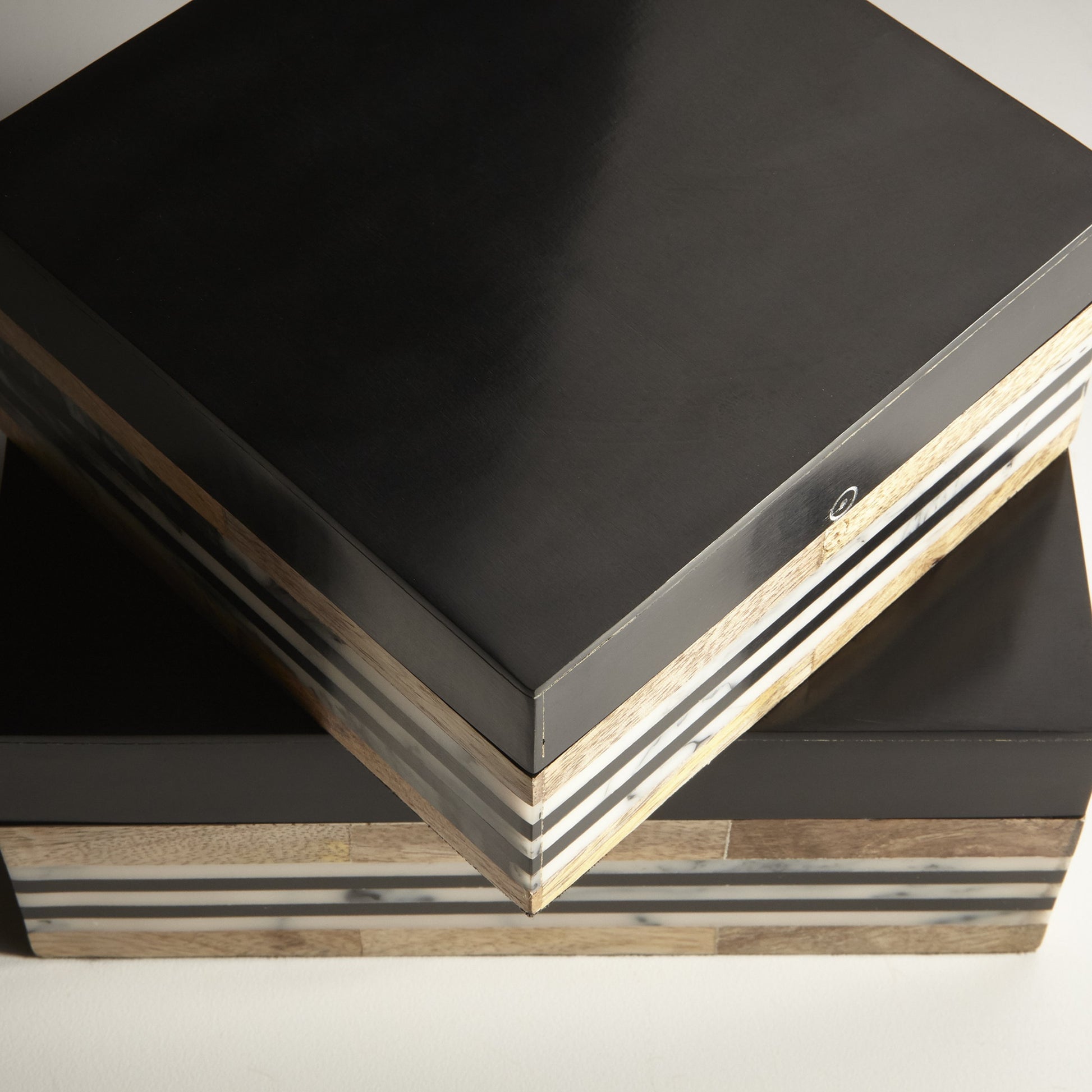 Avondale Container by Cyan Design in natural, black. Made from resin, wood in a eclectic & global style.