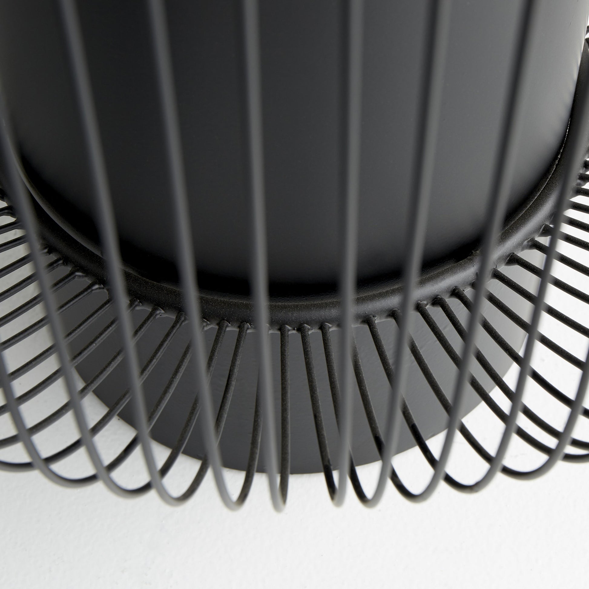 Carousel Table by Cyan Design in graphite. Made from iron, glass in a modern style.