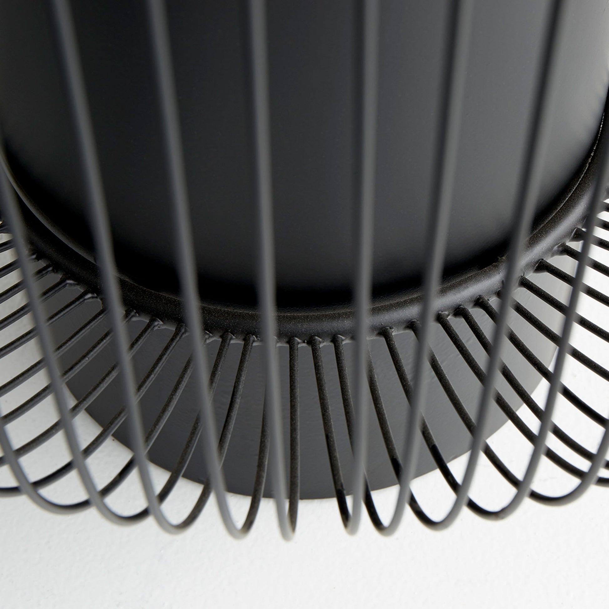 Carousel Table by Cyan Design in graphite. Made from iron, glass in a modern style.