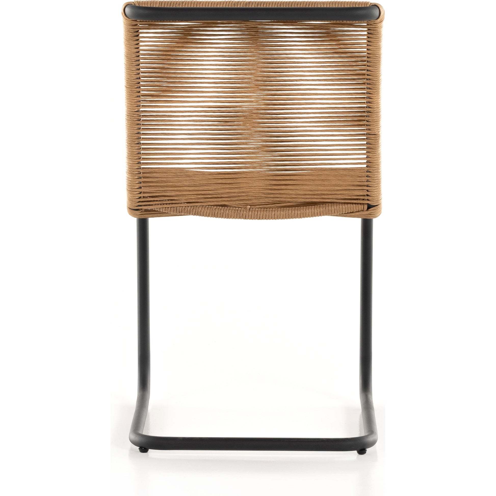 Grover Outdoor Dining Chair by Four Hands. Made from iron, 100% polyethylene in a coastal style.