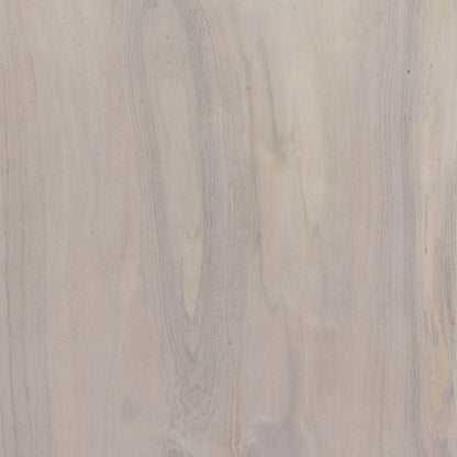 Zuri Stool by Four Hands in aged natural teak. Made from solid teak in a modern style.